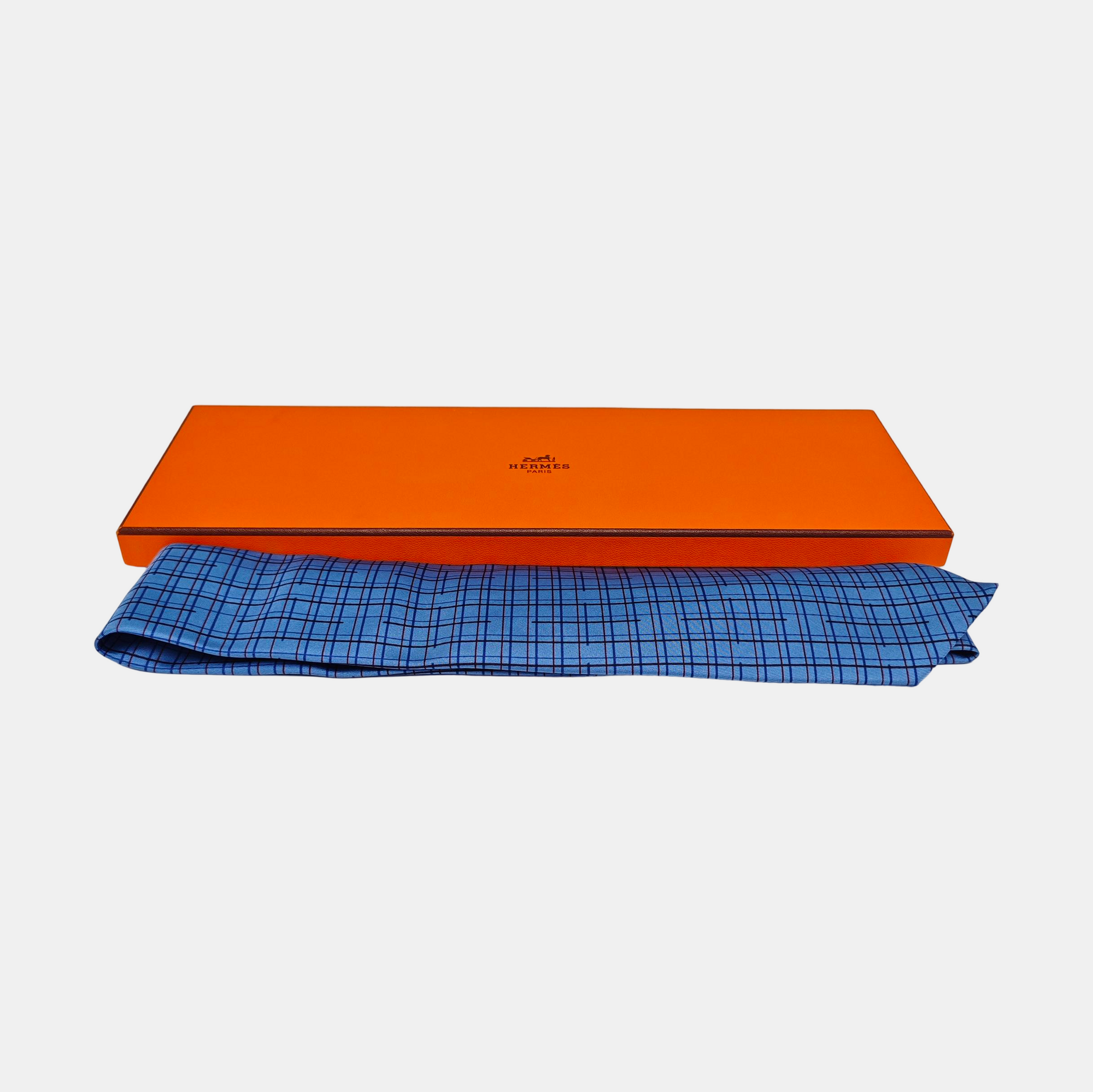 Mulberry Silk Tie Blue