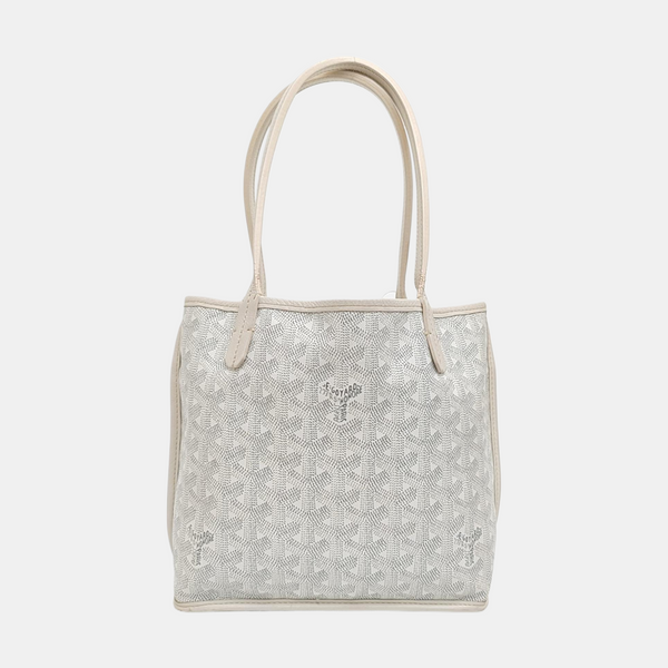 Anjou Mini Coated Canvas White