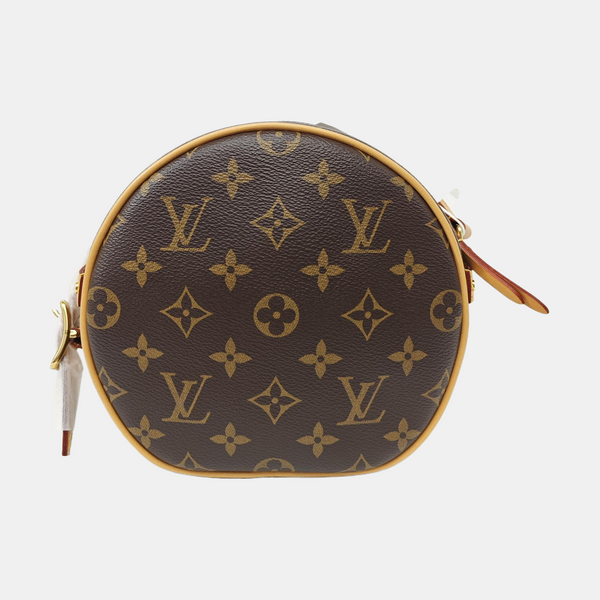 BOITE CHAPEAU PM Monogram Coated Canvas Brown