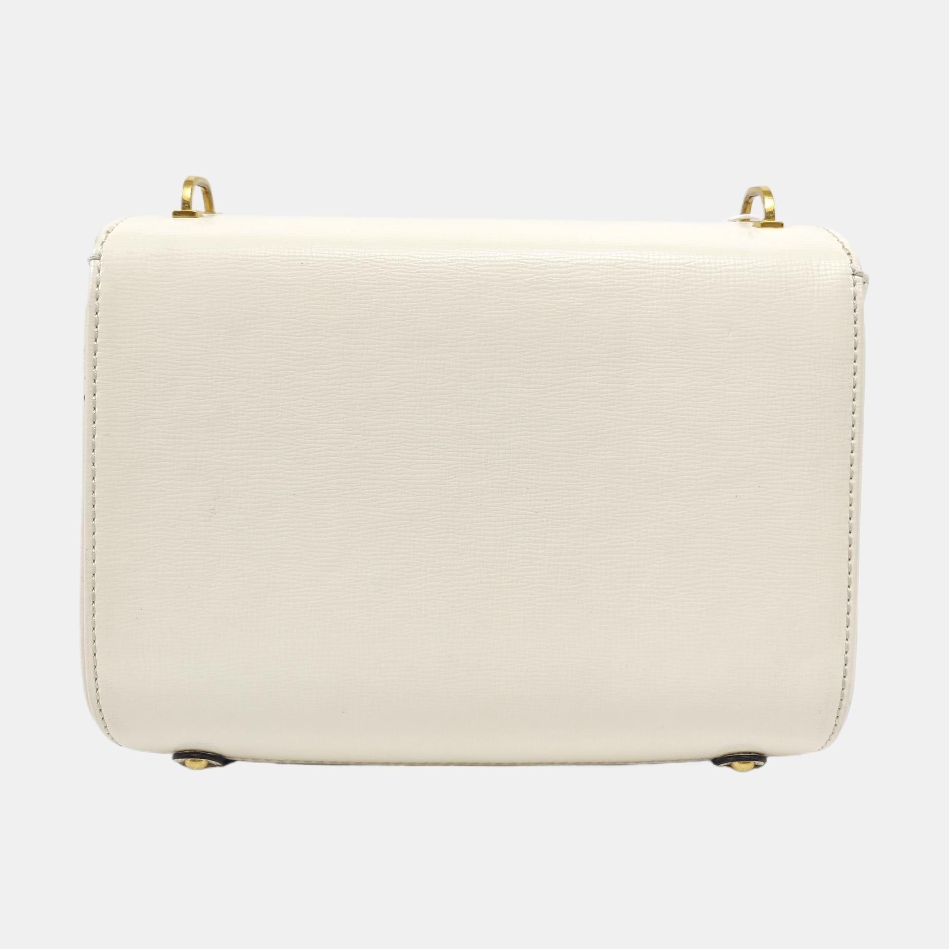 Stud Sign Calfskin White