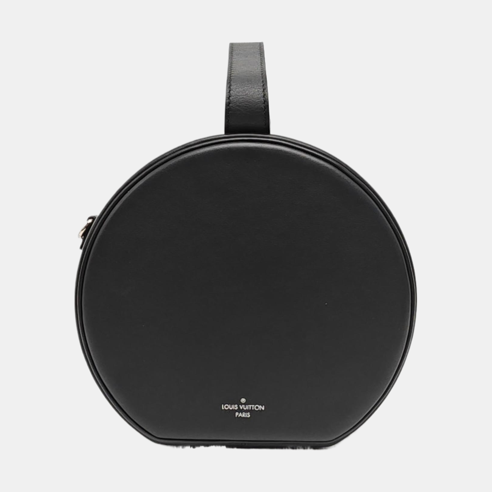 BOITE CHAPEAU PM Calfskin Black