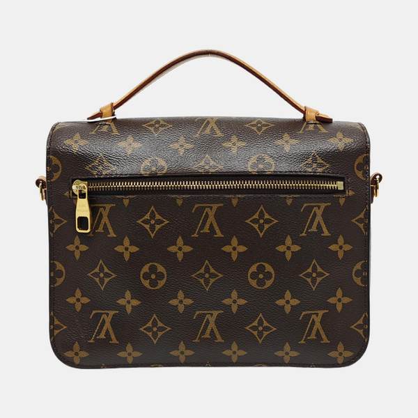 Authenticated pre-owned  MÉTIS MM Monogram Coated Canvas Brown - Shoulder Bag at Looply