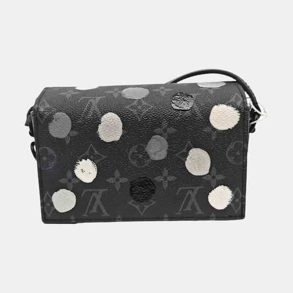 STEAMER Mini Monogram Coated Canvas Black