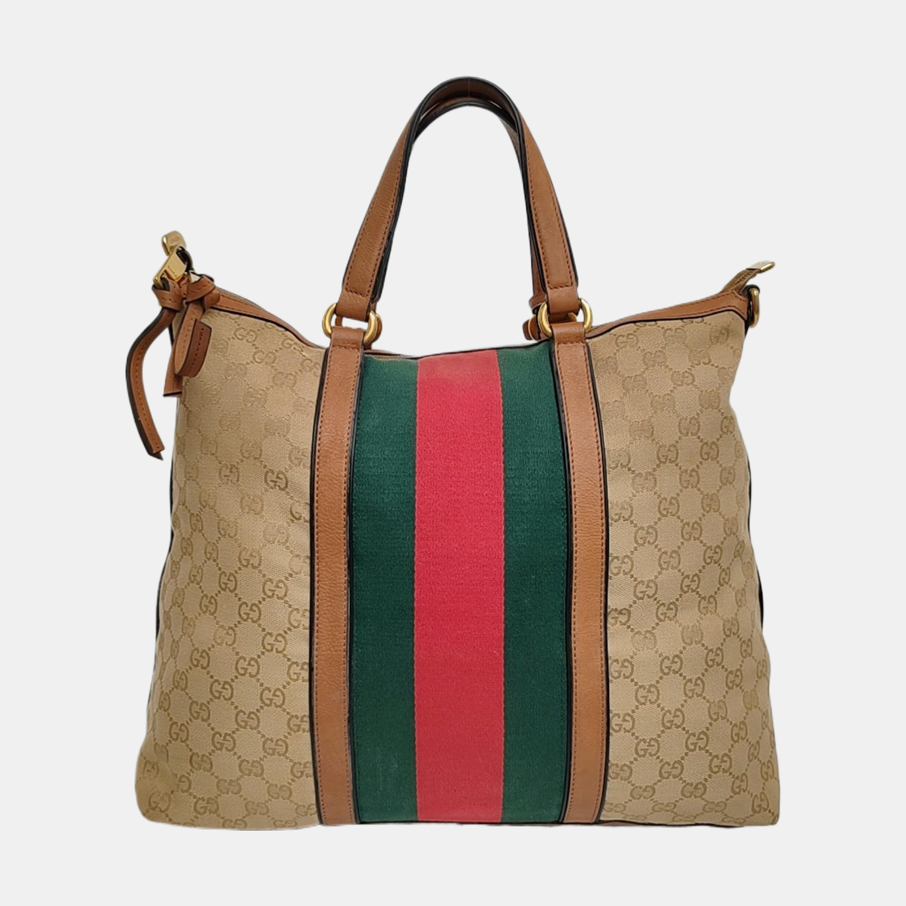 Rania Monogram Canvas Beige