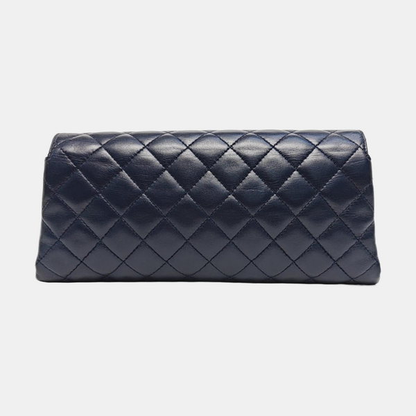 Authenticated pre-owned  CLASSIC FLAP Quilted Lambskin Blue - Shoulder Bag at Looply