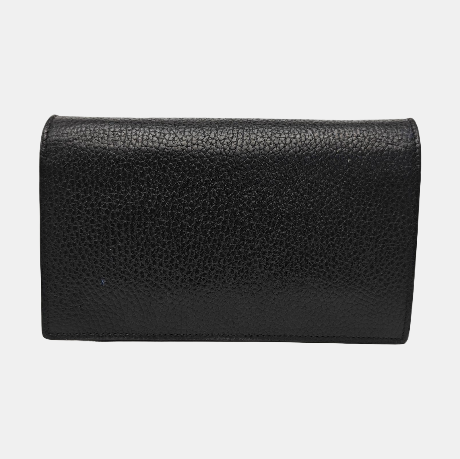 Interlocking G Small Calfskin Black