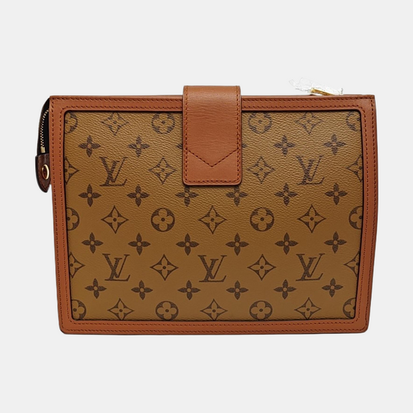 DAUPHINE Monogram Coated Canvas Brown