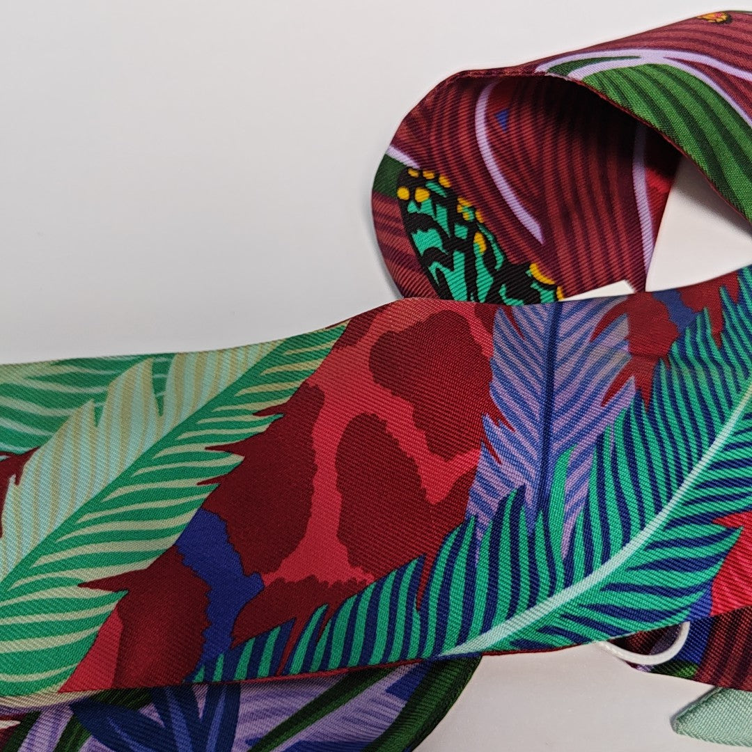 Mulberry Silk Silk Scarf Multicolor