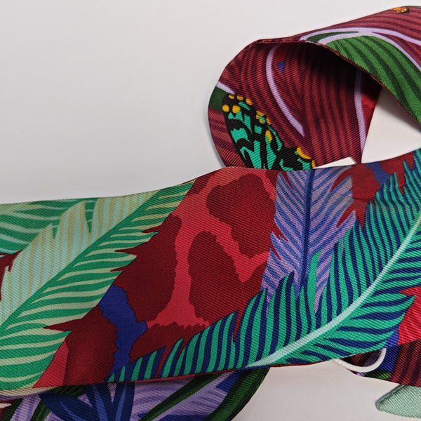Mulberry Silk Silk Scarf Multicolor