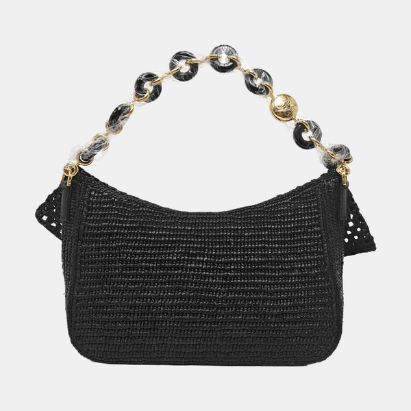 Ola Medium Straw Black