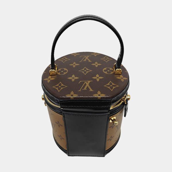 CANNES PM Monogram Coated Canvas Brown