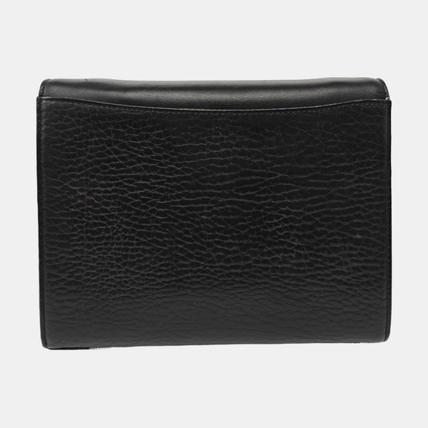 Calfskin Shoulder Bag Black