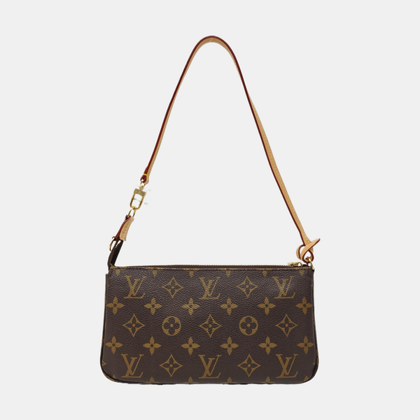 POCHETTE ACCESSOIRES GM Monogram Coated Canvas Brown