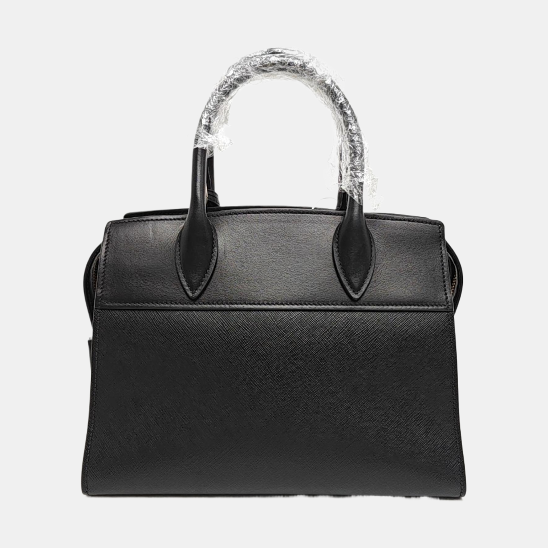 Esplanade Saffiano Calfskin Black