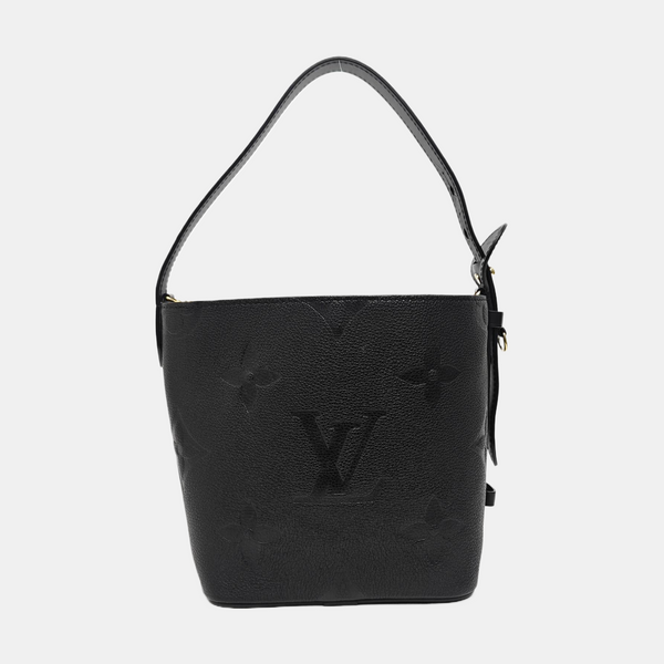 ALL IN BB Monogram Calfskin Black