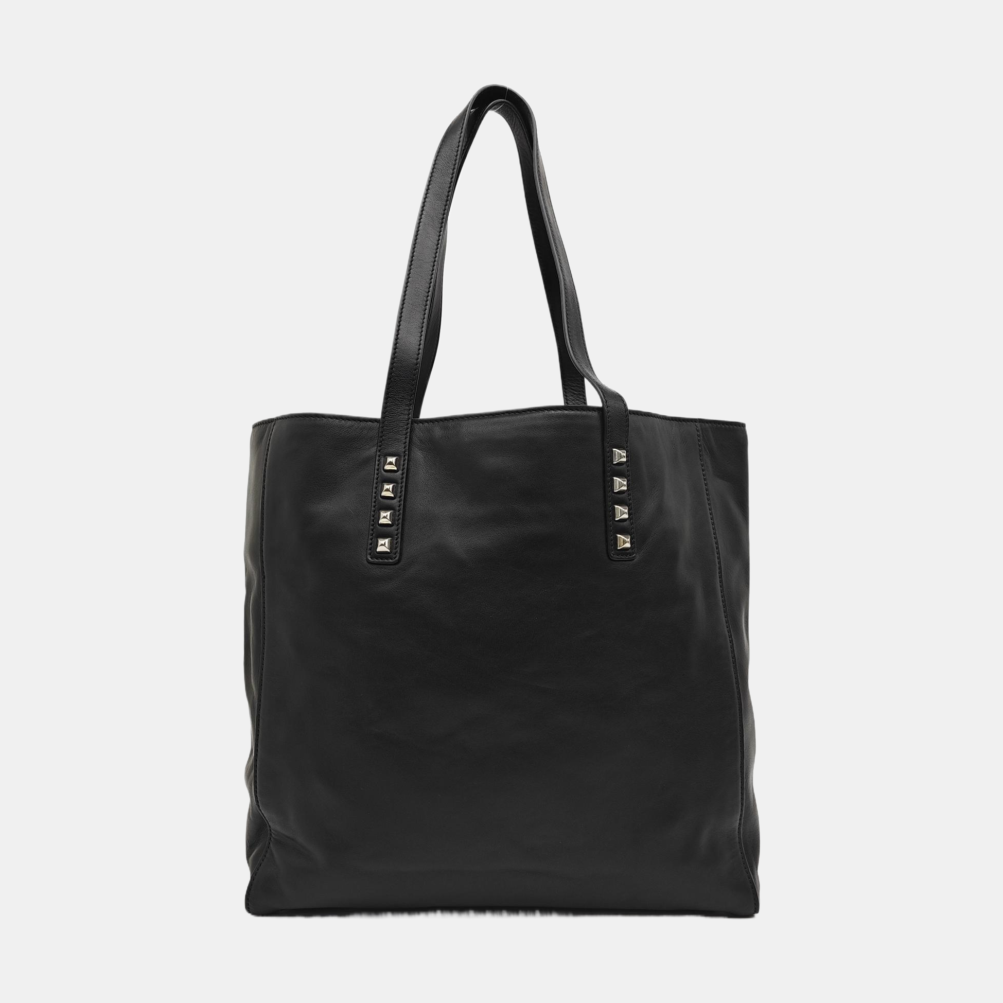 Calfskin Tote Bag Black