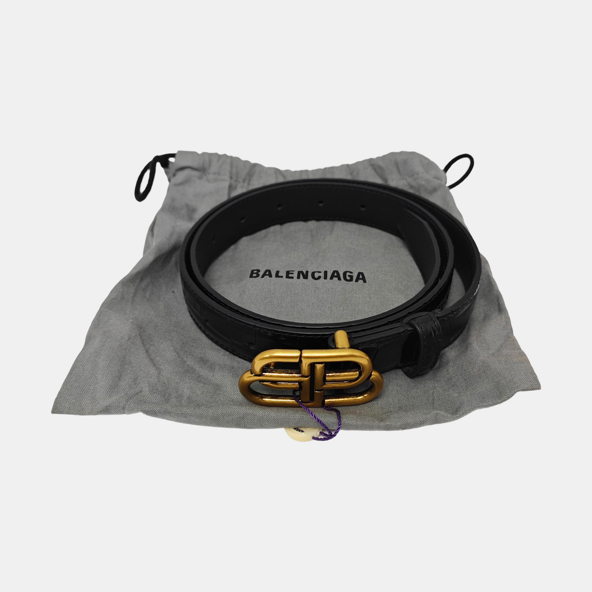 Leather Belt Black