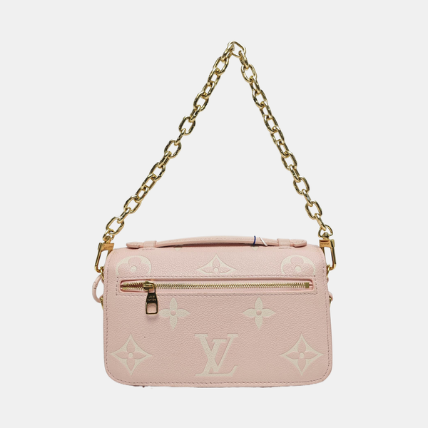 MÉTIS EAST WEST Monogram Calfskin Pink