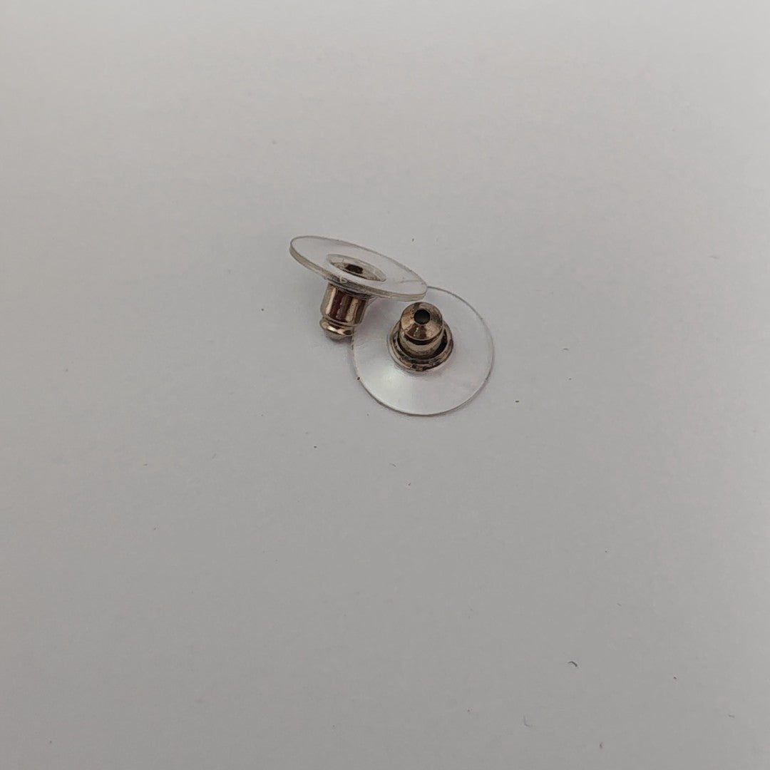 Metal Silver Stud Earrings