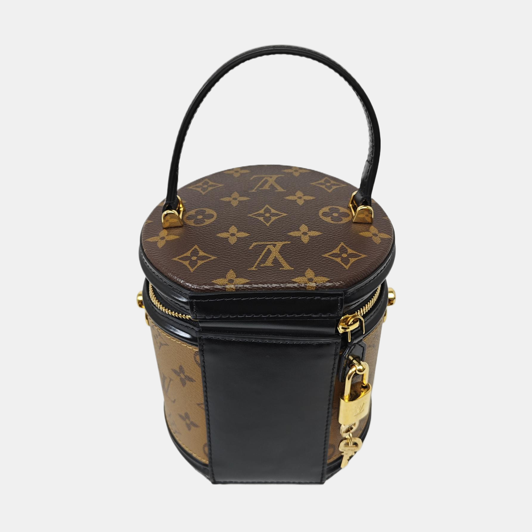 CANNES PM Monogram Coated Canvas Brown