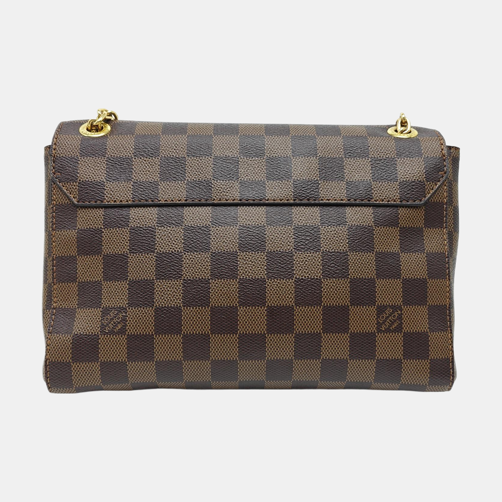 VAVIN PM Damier Ebene Coated Canvas Brown