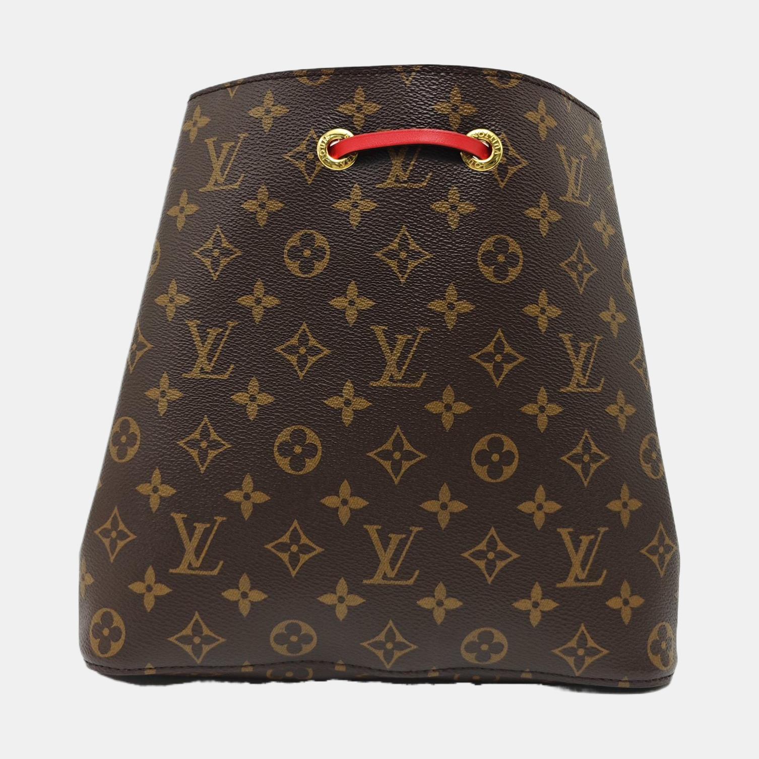 NÉONOÉ MM Monogram Coated Canvas Brown