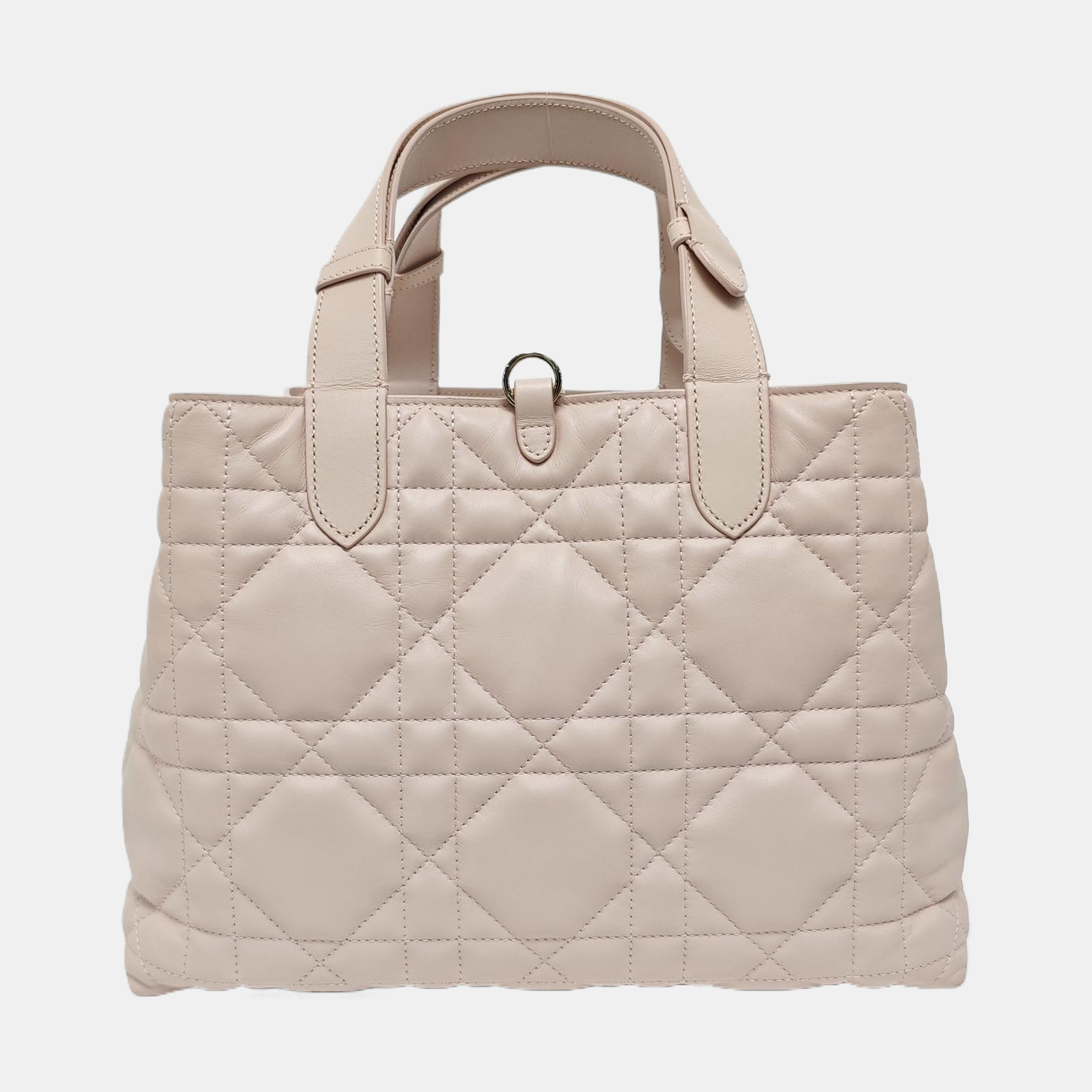 Toujours Medium Cannage Calfskin Pink