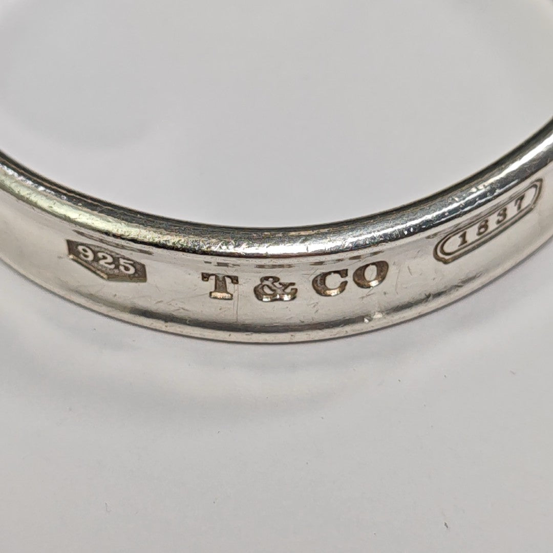 Tiffany 1837 925 Sterling Silver Bangle