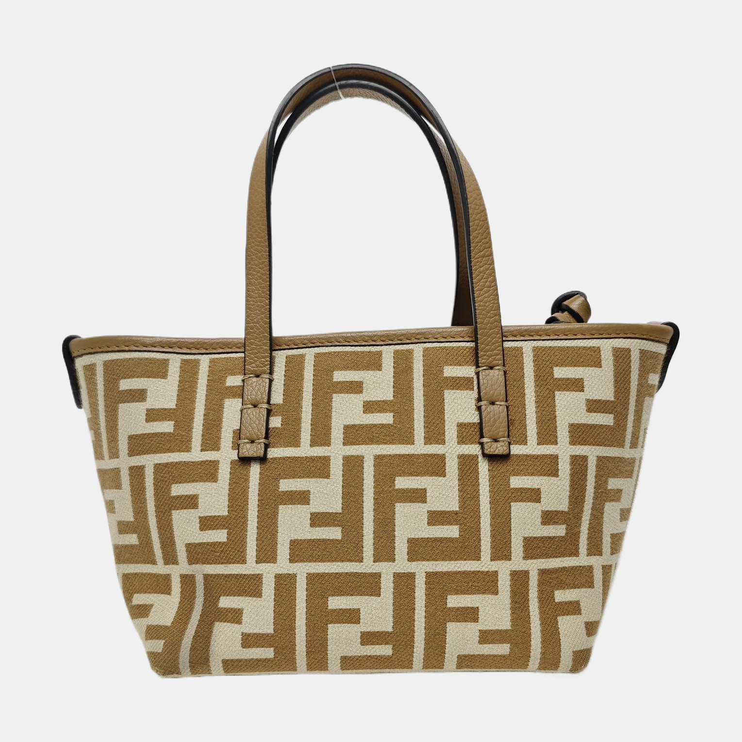 Canvas Shoulder Bag Beige