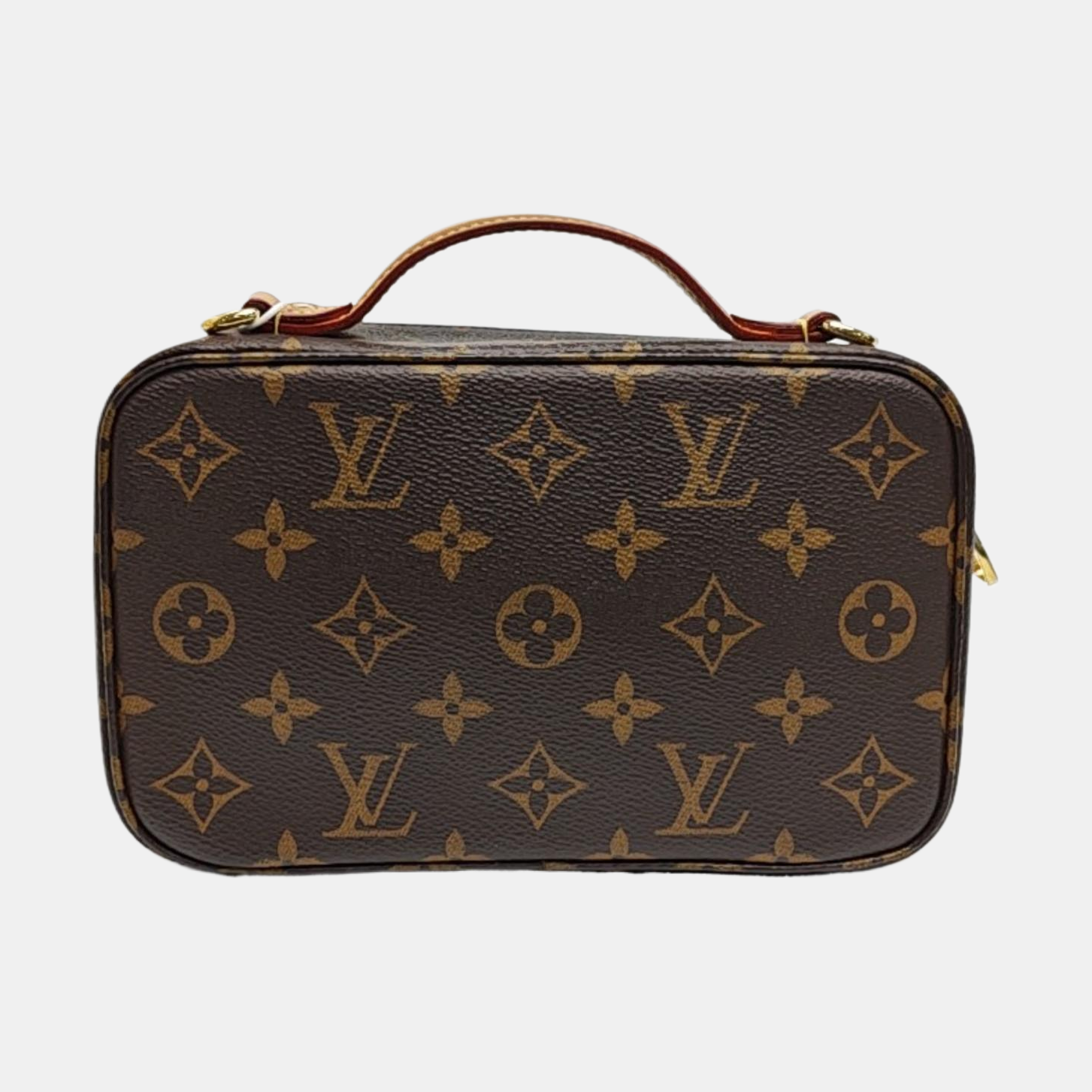 UTILITY Monogram Coated Canvas Brown