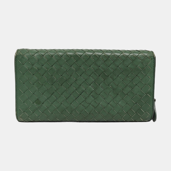 Calfskin Wallet Green