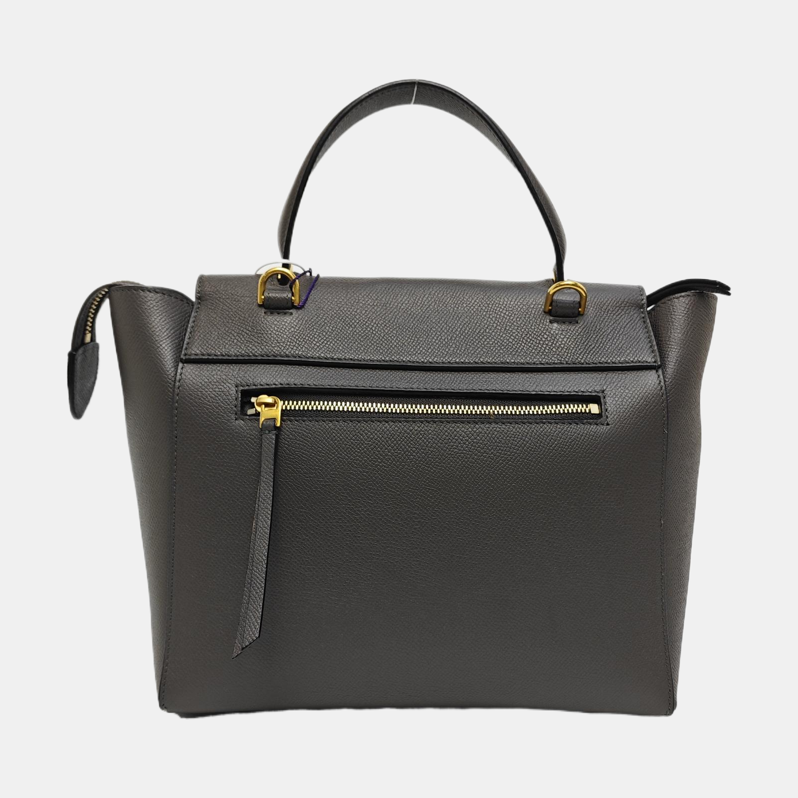 BELT Micro Calfskin Gray