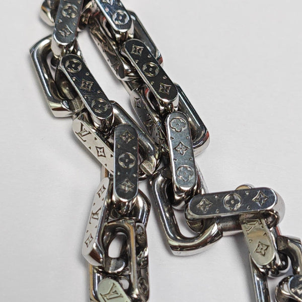 MONOGRAM Metal Silver Bracelet
