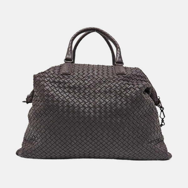 Lambskin Shoulder Bag Gray