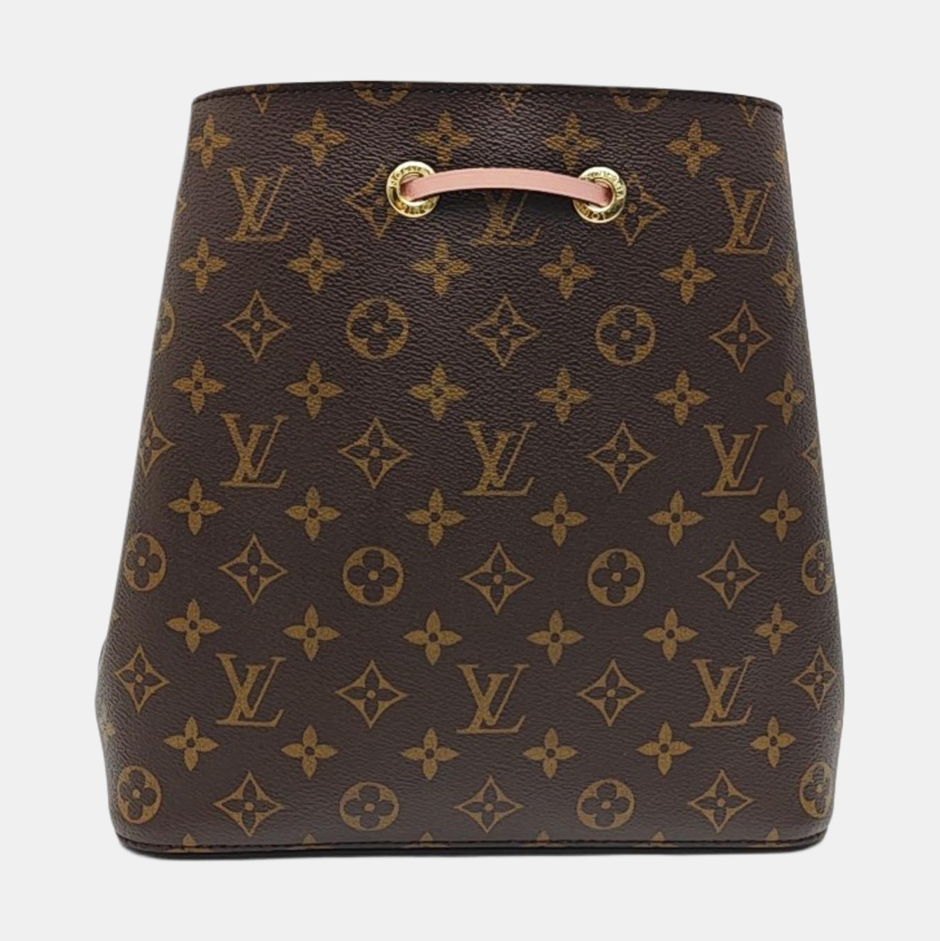 NÉONOÉ MM Monogram Coated Canvas Brown