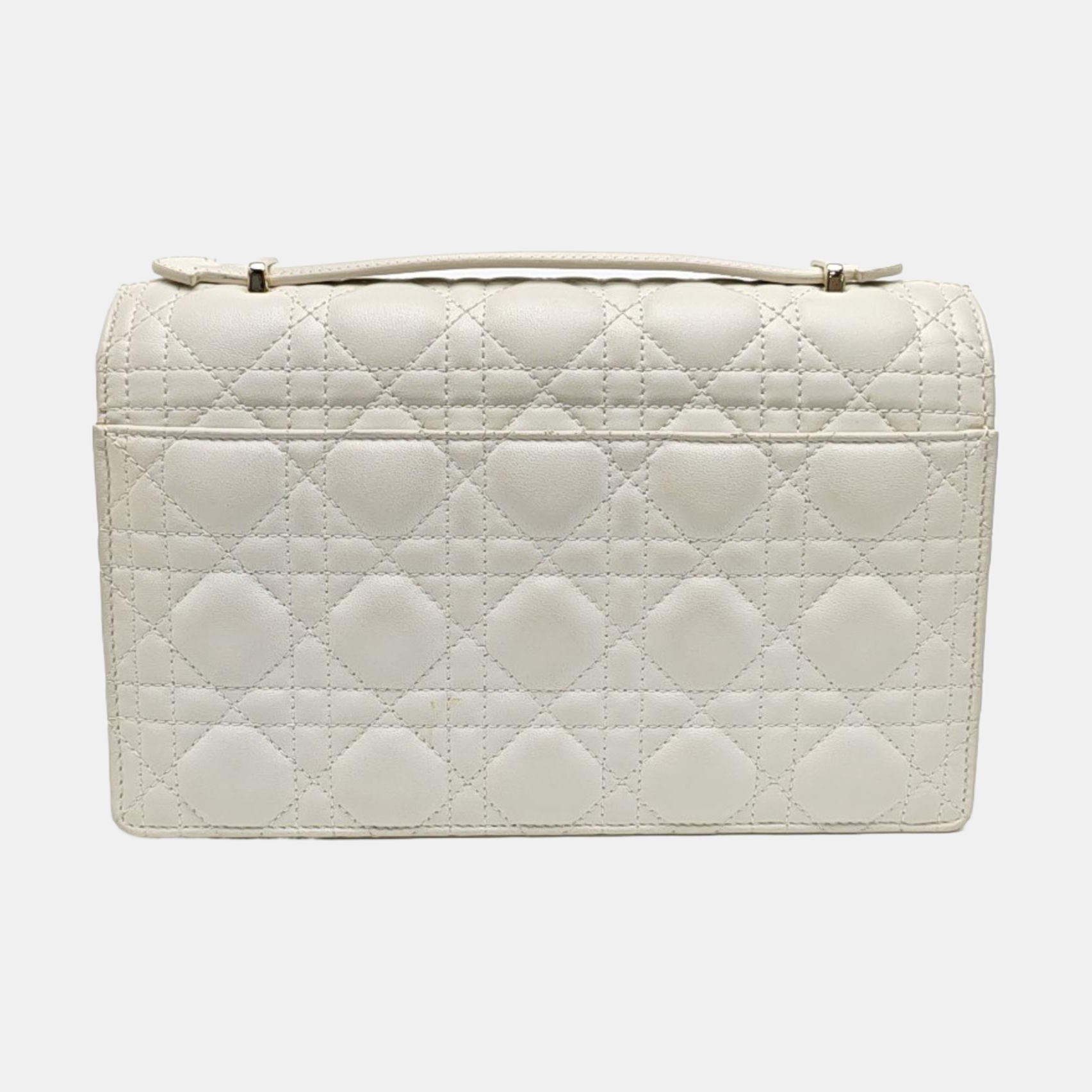 My Dior MISS DIOR Cannage Lambskin White