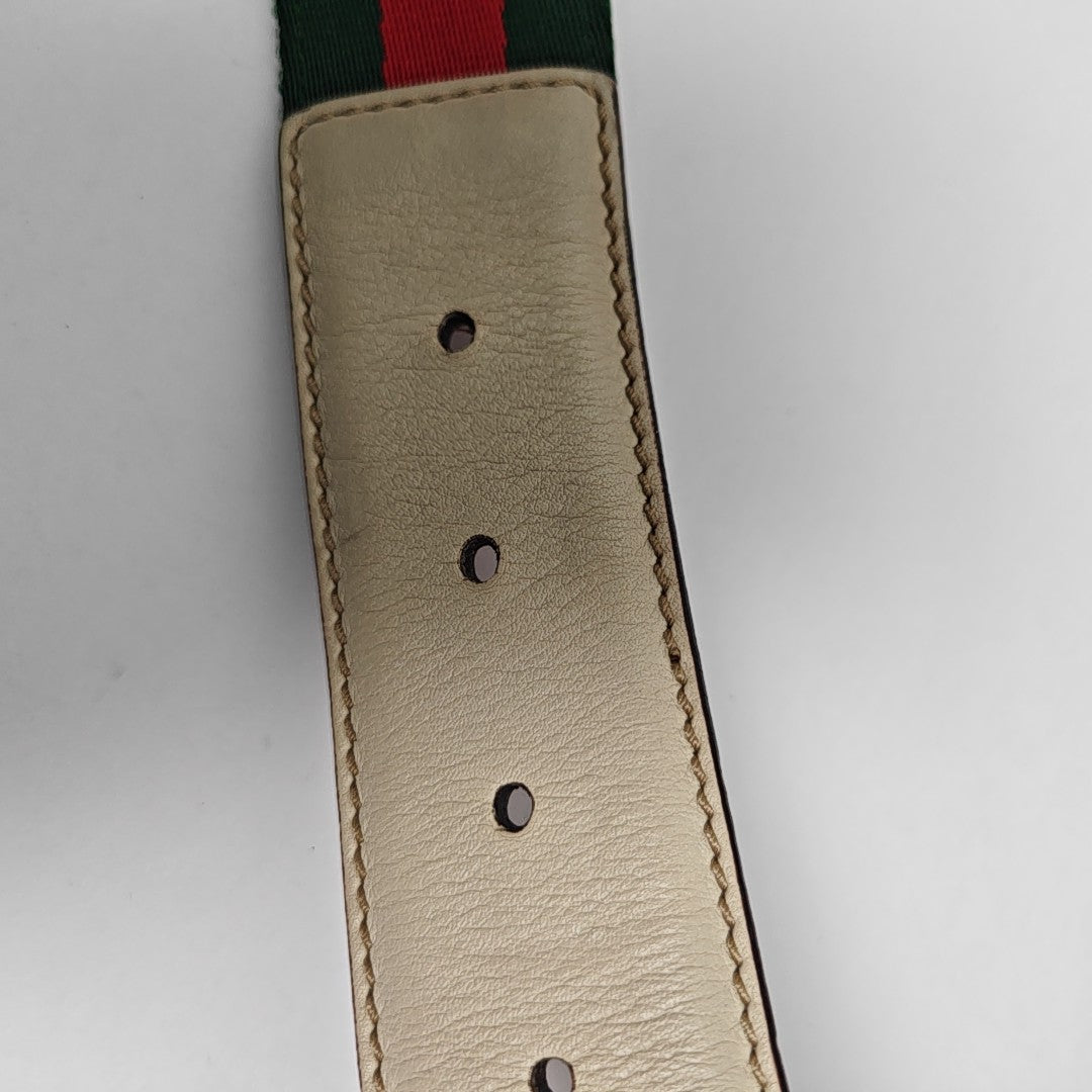 Fabric Belt Green