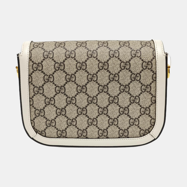 Horsebit 1955 Mini Coated Canvas Beige