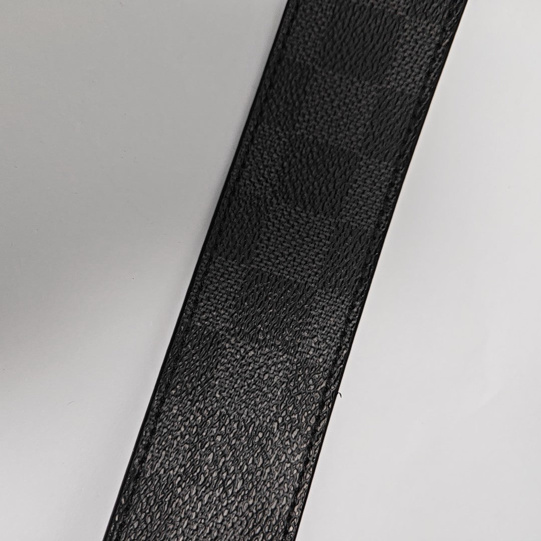 Coated Canvas Belt Black