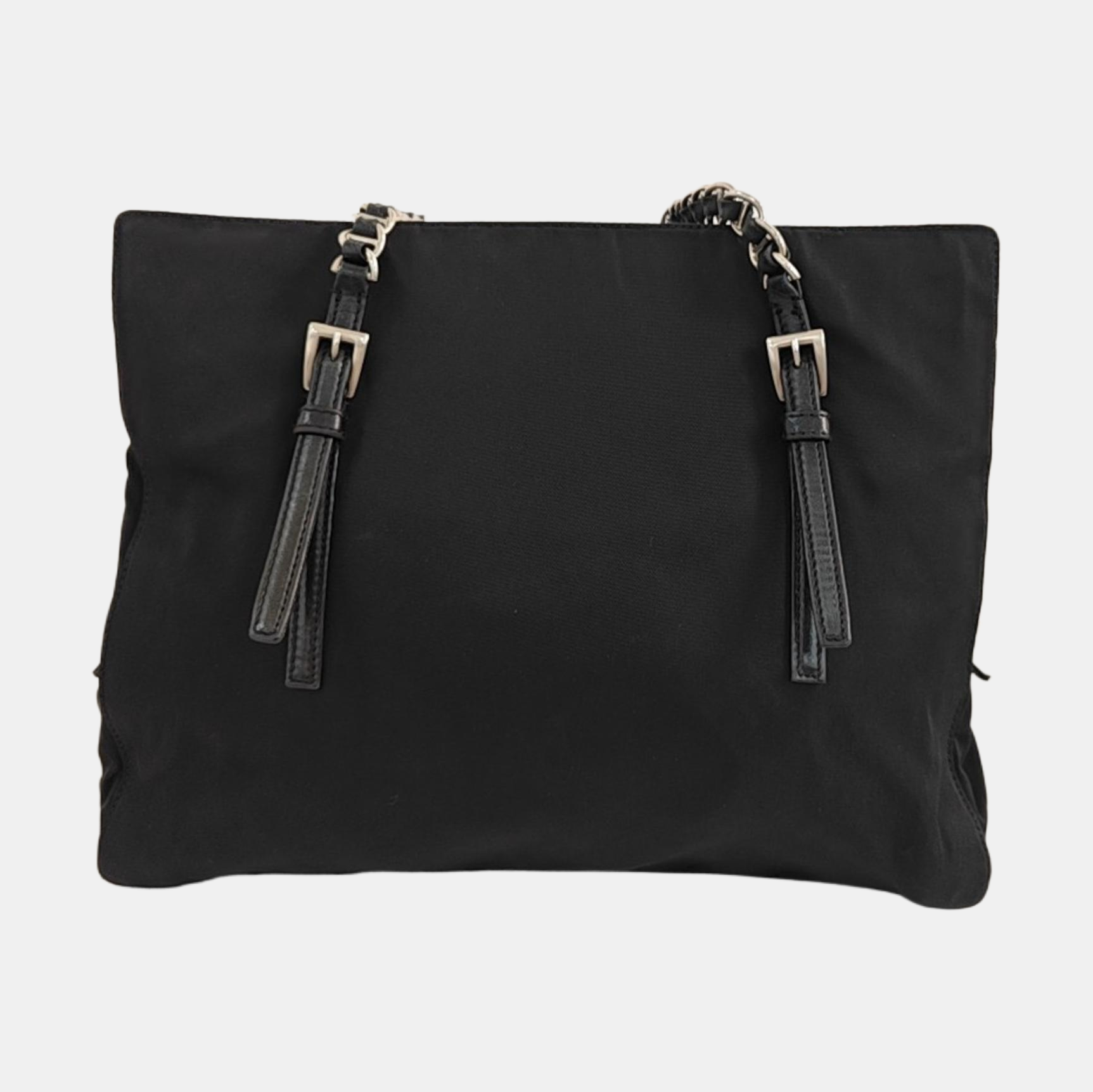 Nylon Shoulder Bag Black