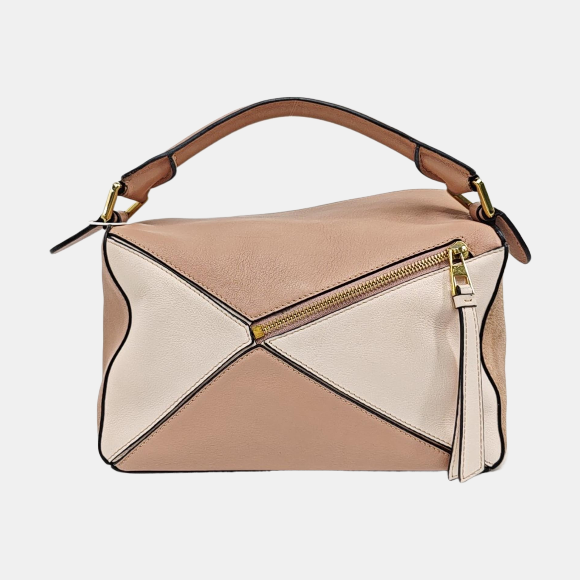 Authenticated pre-owned  Puzzle Small Calfskin Pink - Shoulder Bag at Looply
