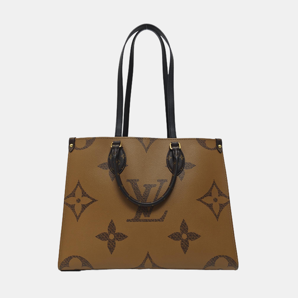 ONTHEGO MM Monogram Coated Canvas Brown