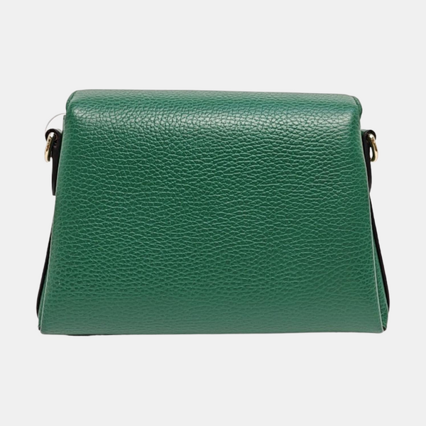 Interlocking G Small Calfskin Green