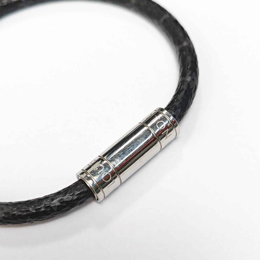 KEEP IT Coated Canvas Gray Bangle