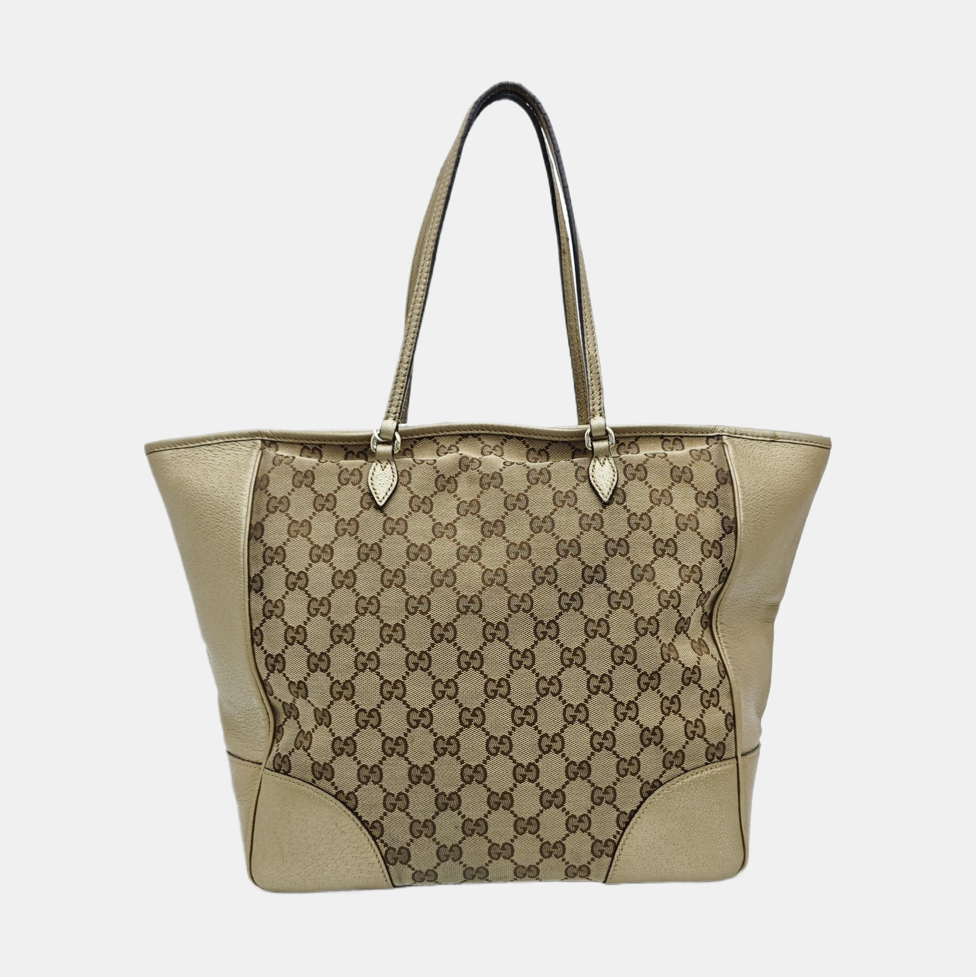 Bree Monogram Canvas Beige