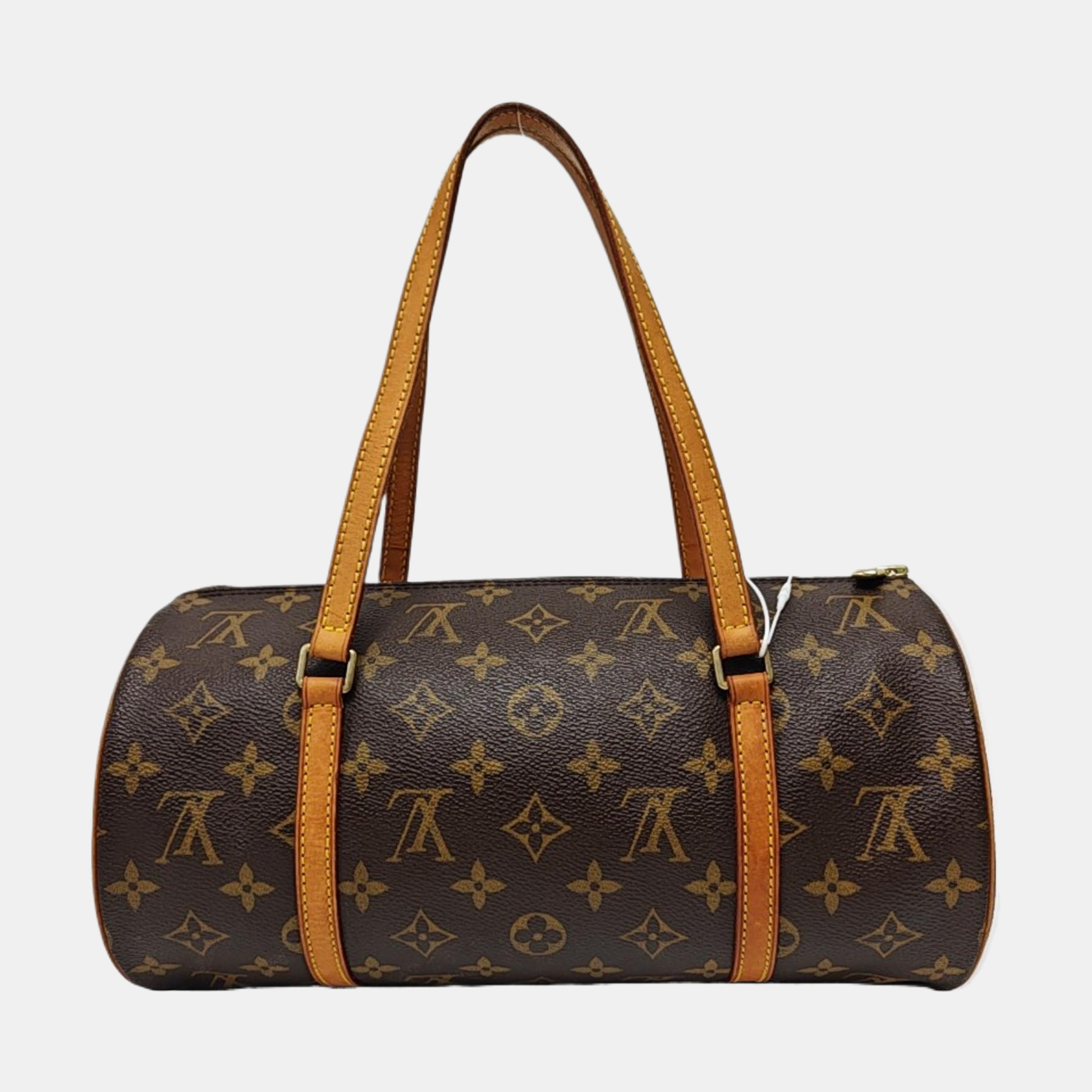 PAPILLON 30 Monogram Coated Canvas Brown