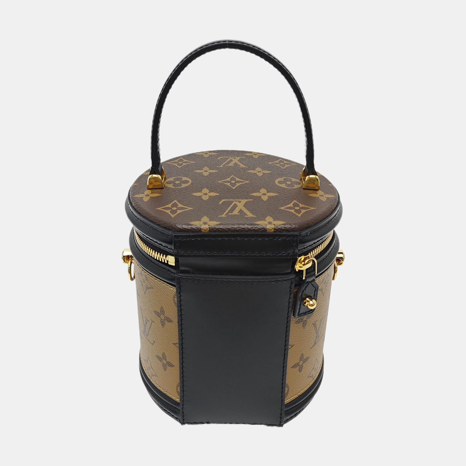 CANNES PM Monogram Coated Canvas Brown
