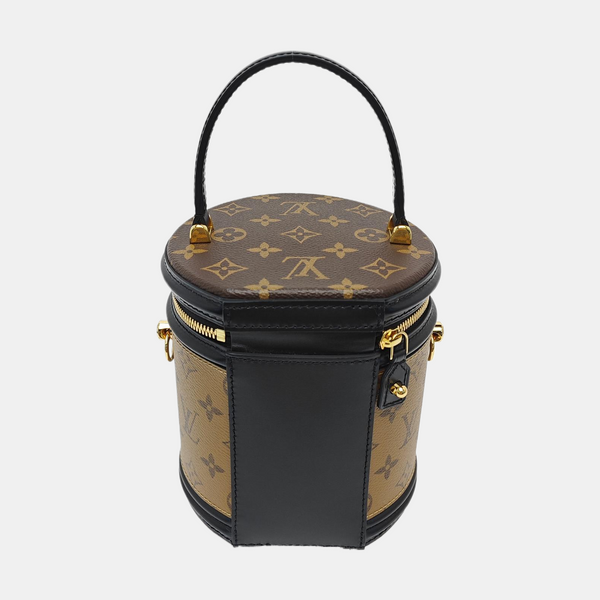 CANNES PM Monogram Coated Canvas Brown