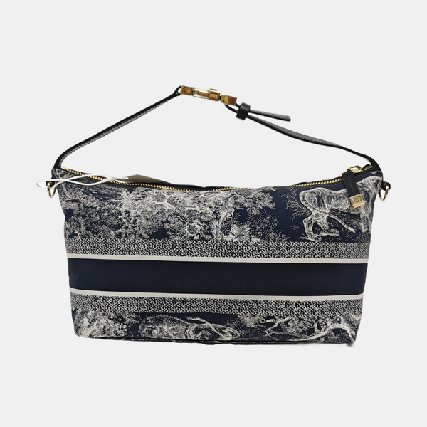 Diortravel Nomad Medium Fabric Blue