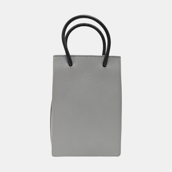 Shopping Bag Calfskin Gray